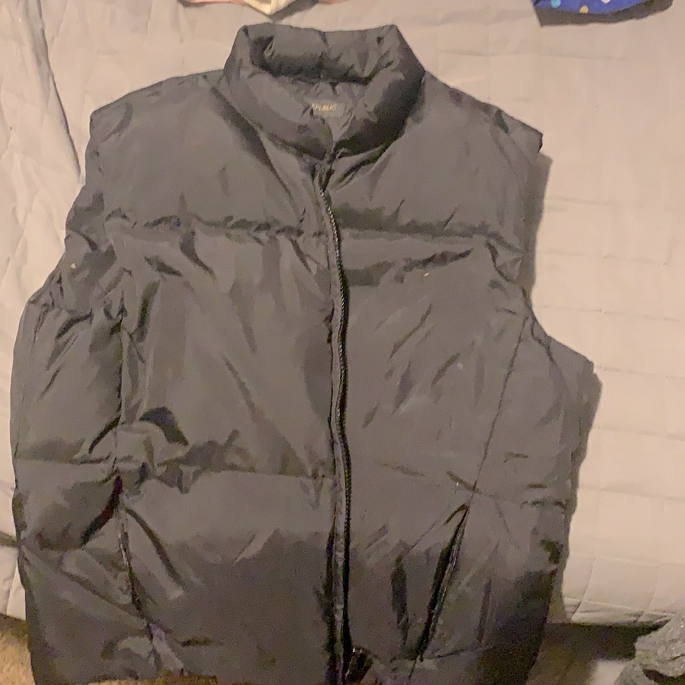 Banana republic black vest.